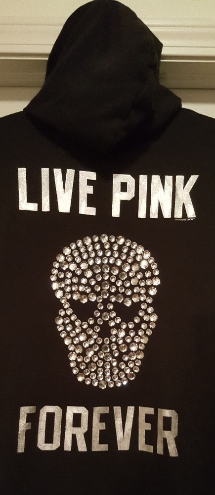 Victoria's Secret PINK Brand Embellished Hoodie